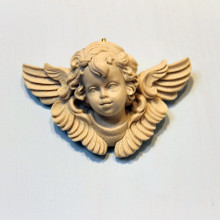 SP 003 cm 6x10 - Angelo barocco in marmorina